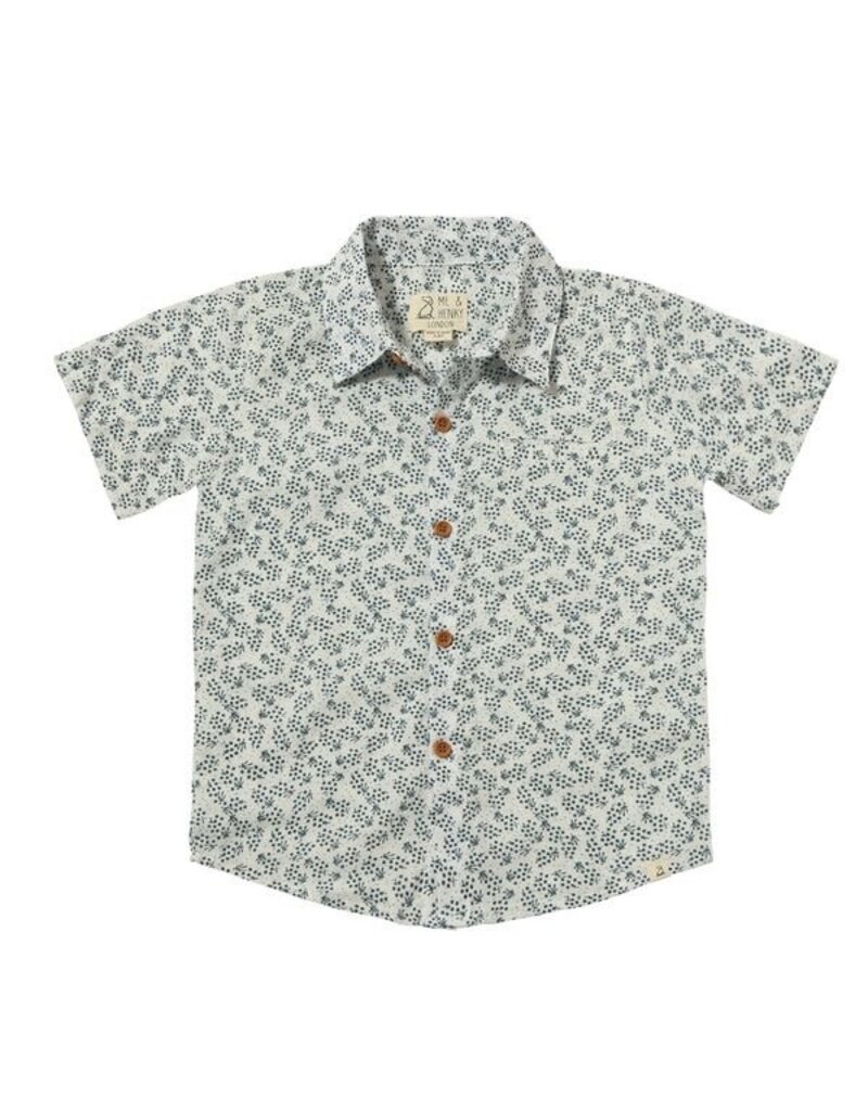 Newport Woven Shirt Navy Floral