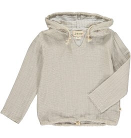 Me & Henry St.Ives Gauze Hoodie Stone