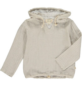 St.Ives Gauze Hoodie Stone