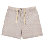 Me & Henry Crew Woven Shorts Brown Stripe