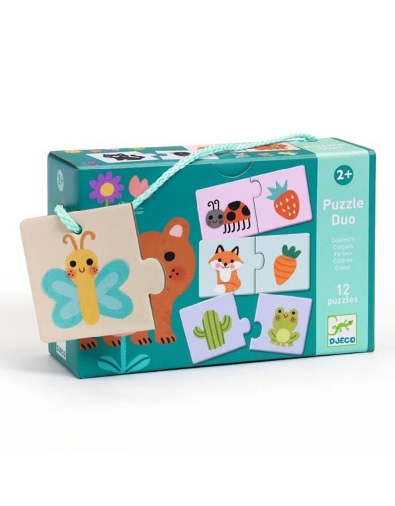 Djeco Puzzle Duo - Colours 2y+