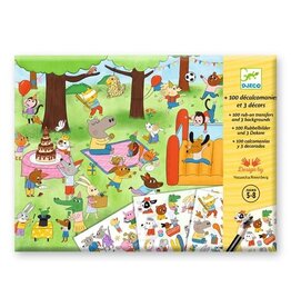 Djeco Decals -  Party Time!  5y+