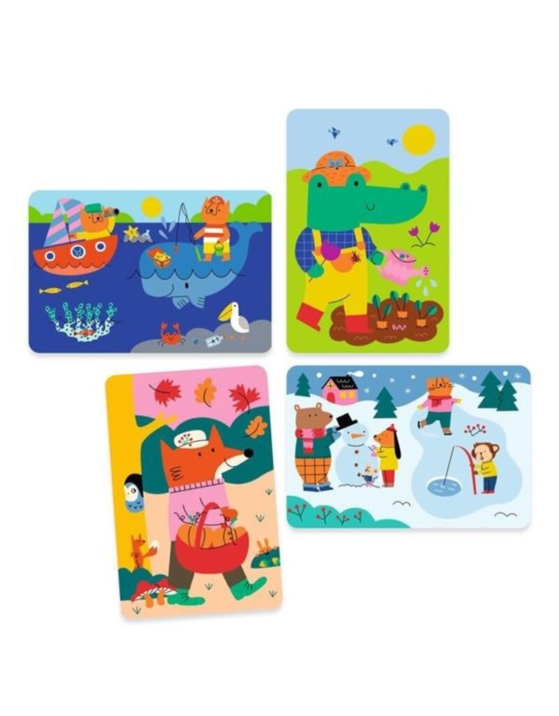 Djeco Magic Colouring - 4 Seasons 18m+