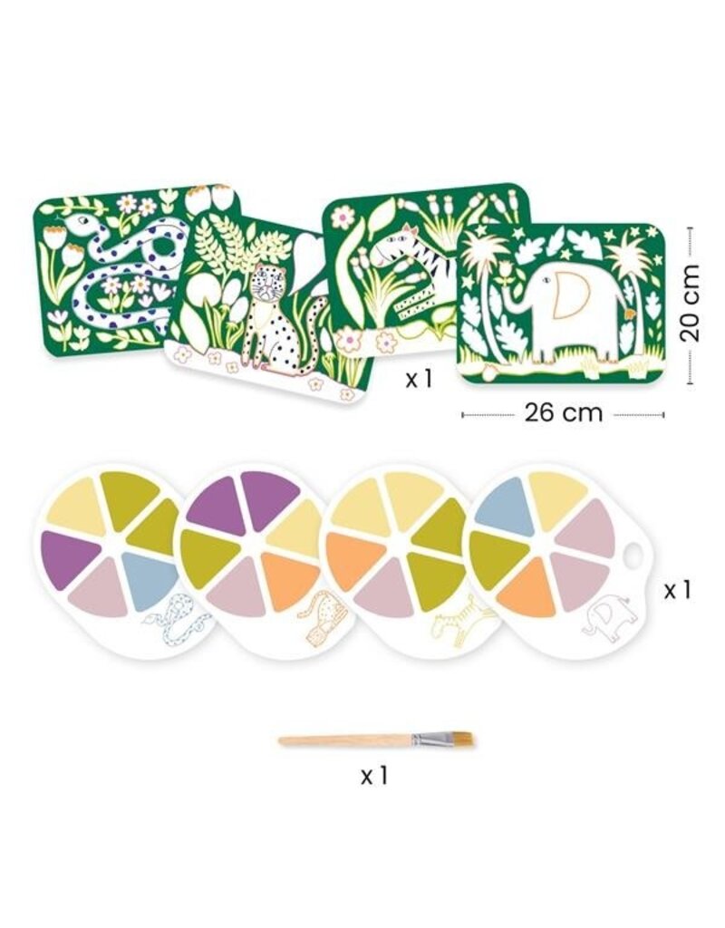 Djeco Palette Painting - Wild One 3y+