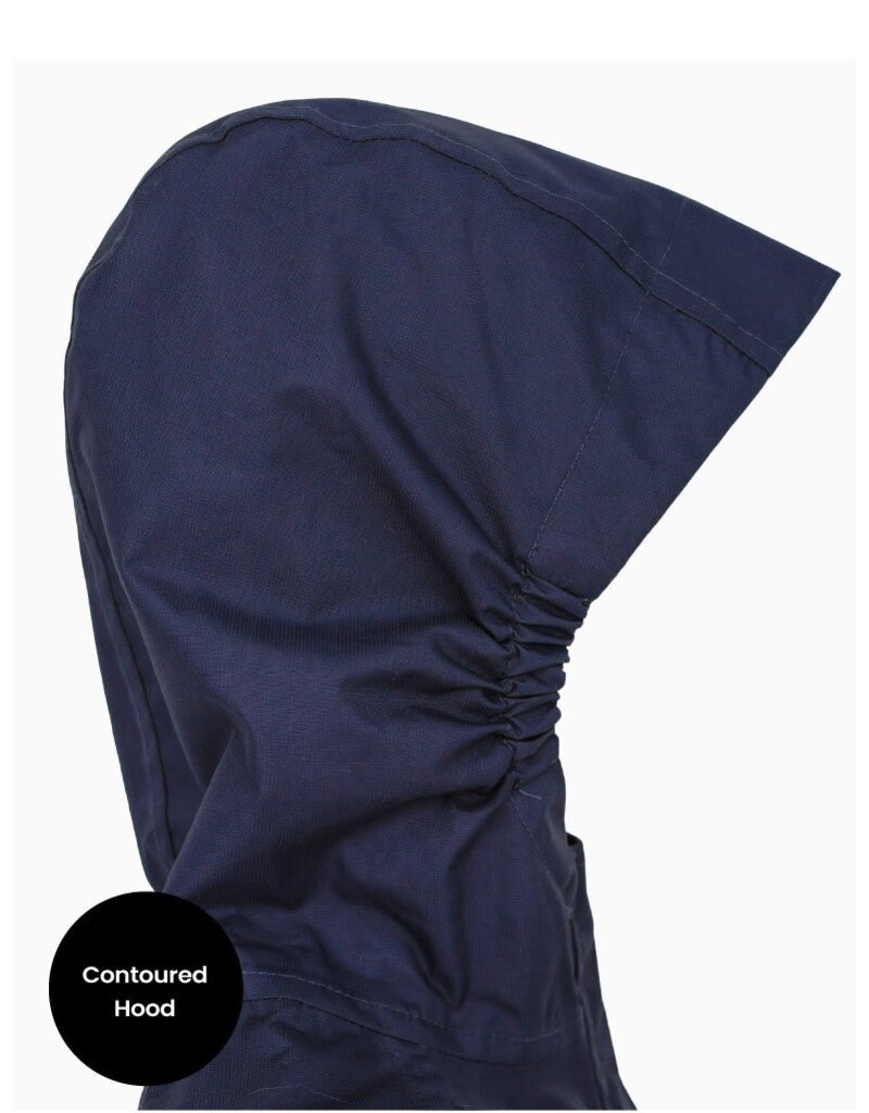 Therm 10K Packaway Rainshell, Navy