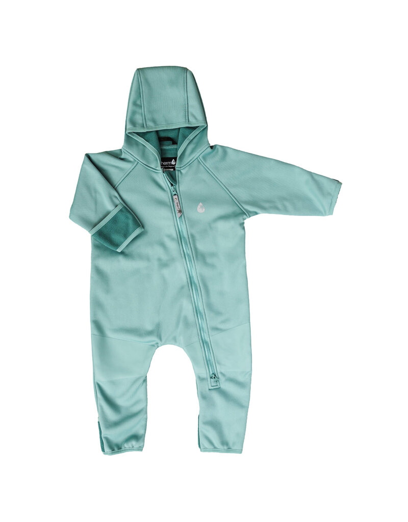 Therm All-Weather Fleece Onesie, Seafoam