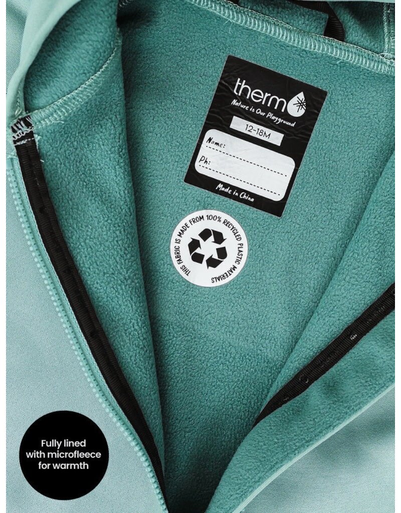 Therm All-Weather Fleece Onesie, Seafoam