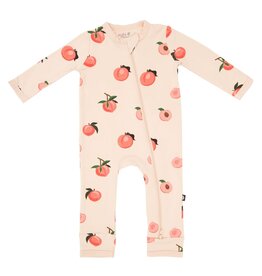 Kyte Baby Peaches Bamboo Zip Romper
