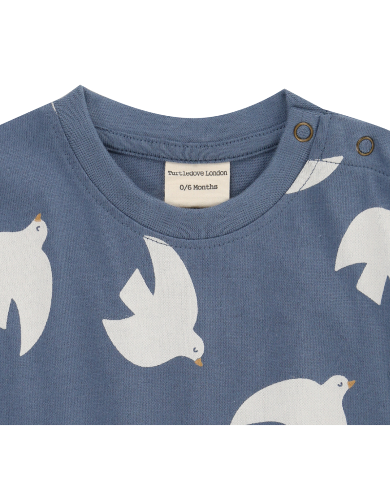 Turtledove London Seagull Organic Romper