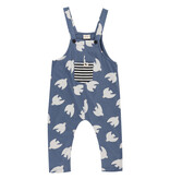 Turtledove London Seagull Easy Fit Organic Dungaree