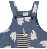 Turtledove London Seagull Easy Fit Organic Dungaree