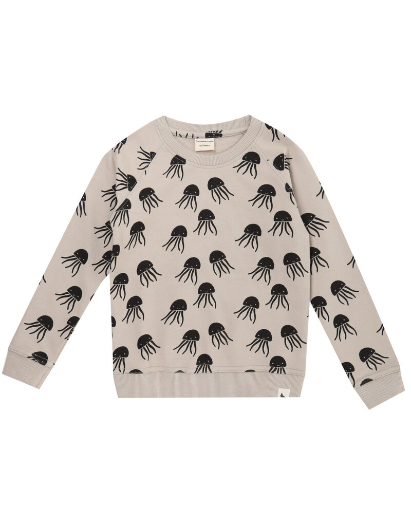 Turtledove London Jellyfish Print Organic Sweatshirt