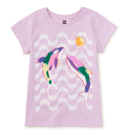 Tea Collection Rainbow Orcas Tee