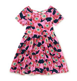 Tea Collection Block Print Baby Ballet Dress