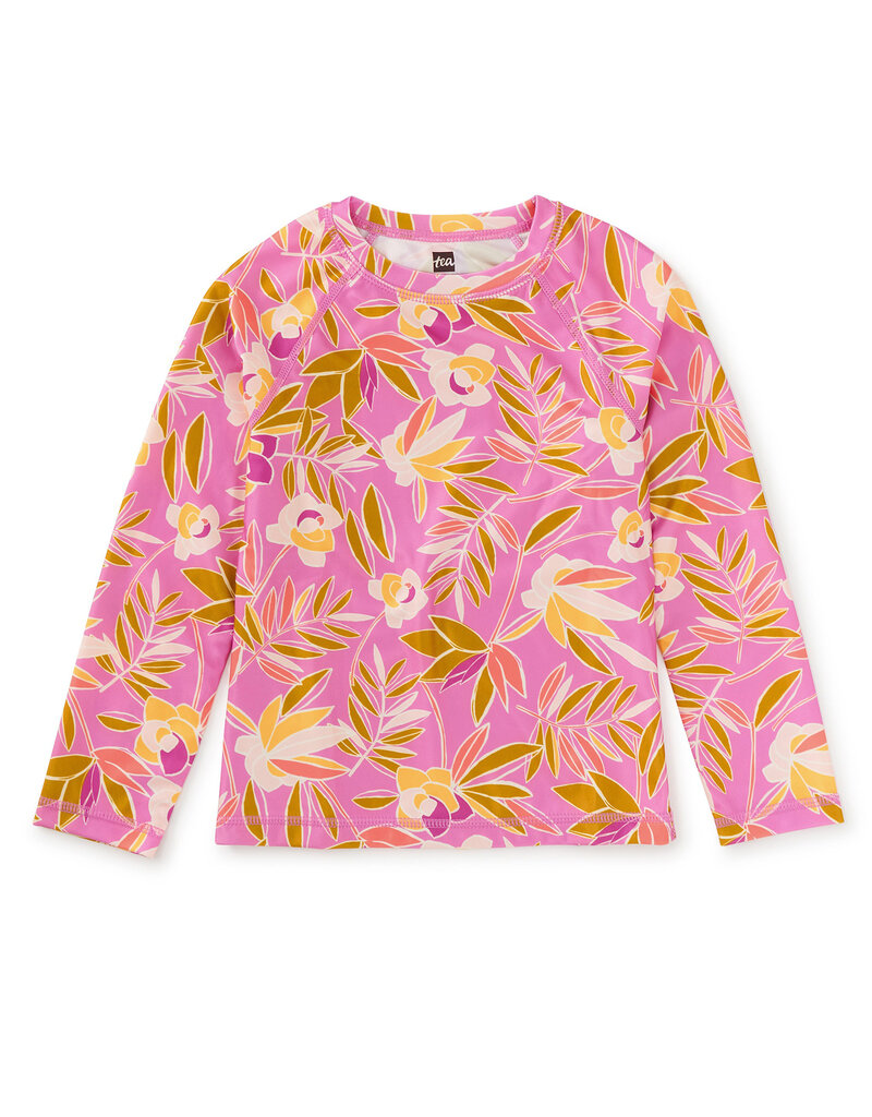 Tea Collection Tropical LS Rash Guard