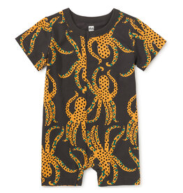 Tea Collection Jaguar Button-Up Baby Romper