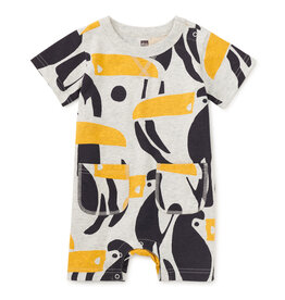 Tea Collection Toucan Cut Baby Romper
