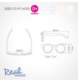 Real Shades Cheetah Chill Unbreakable UV Fashion Sunglasses 0m+