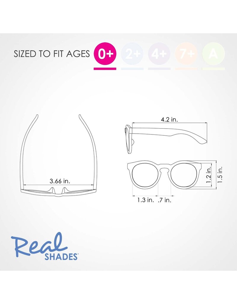 Real Shades Cheetah Chill Unbreakable UV Fashion Sunglasses 0m+
