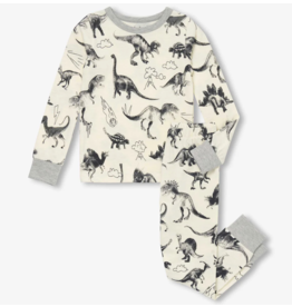 Hatley Dino Extinction Organic Stretch PJs