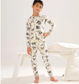 Hatley Dino Extinction Organic Stretch PJs