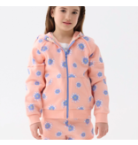 Hatley Doodle Daisy Raw Edged Hoodie