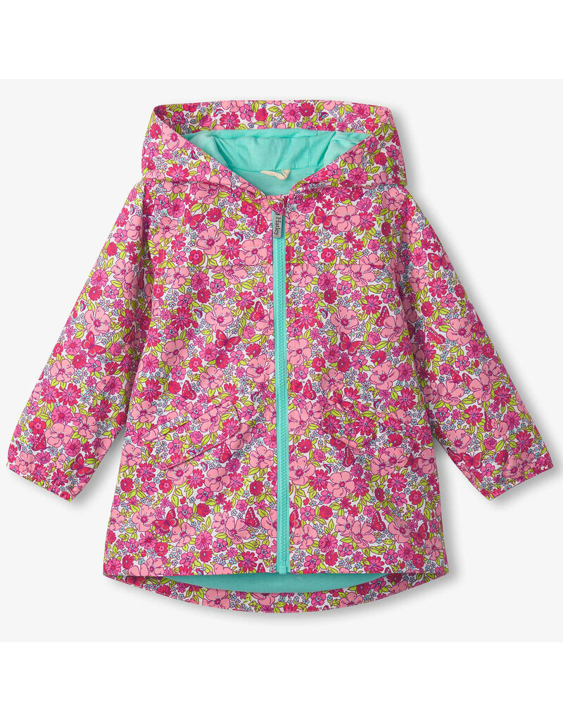 Hatley Groovy Flowers Microfiber Field Jacket