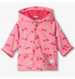 Hatley Cherries Snap Toddler Raincoat