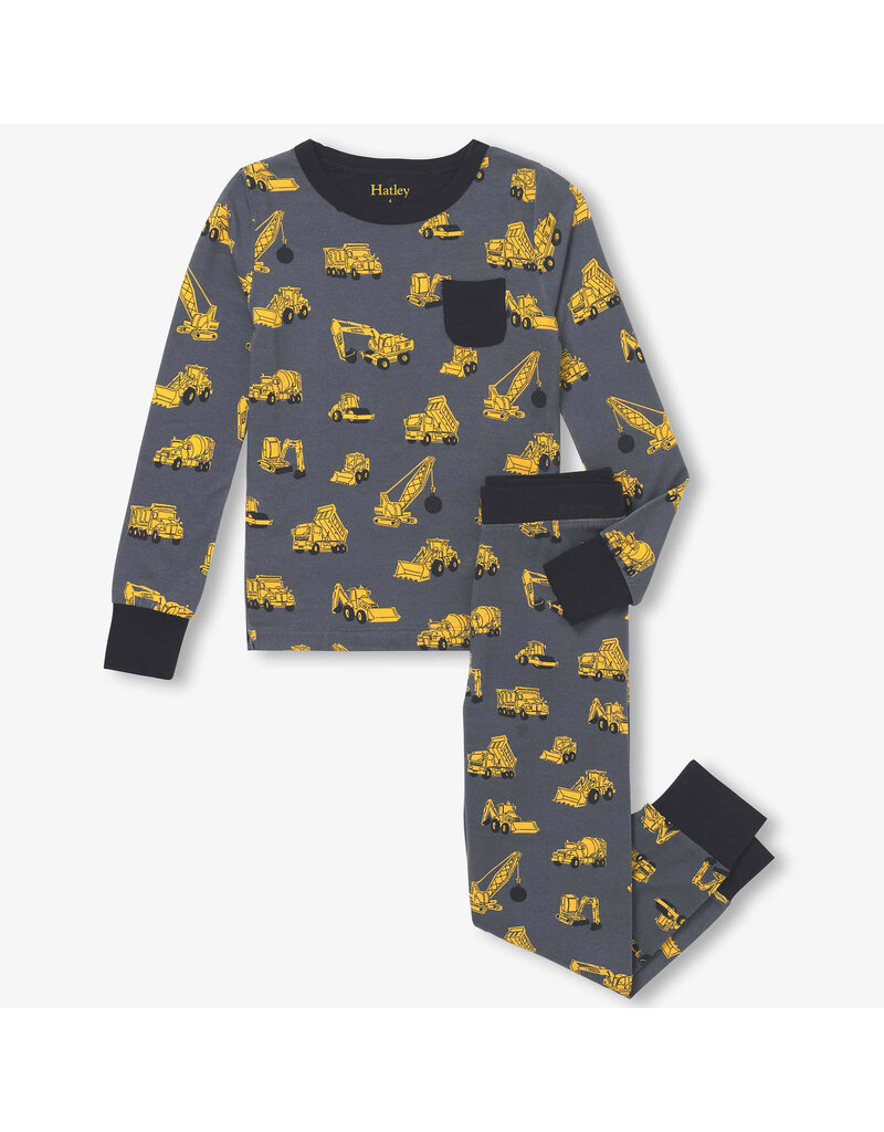 Hatley Under Construction Bamboo PJs