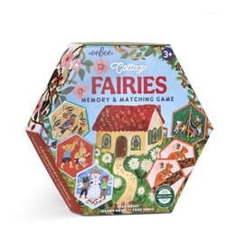 Eeboo Cottage Fairies Hex Matching Game 3y+