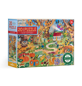 Eeboo Fairy Cottage 20pc Puzzle 3y+