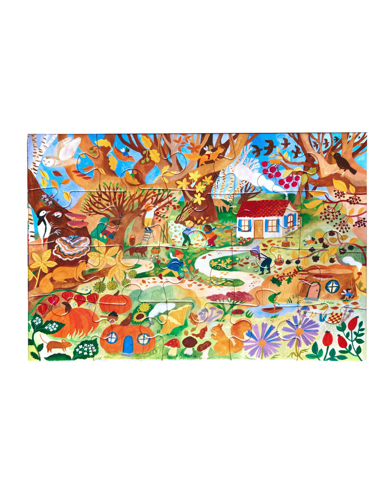 Eeboo Fairy Cottage 20pc Puzzle 3y+