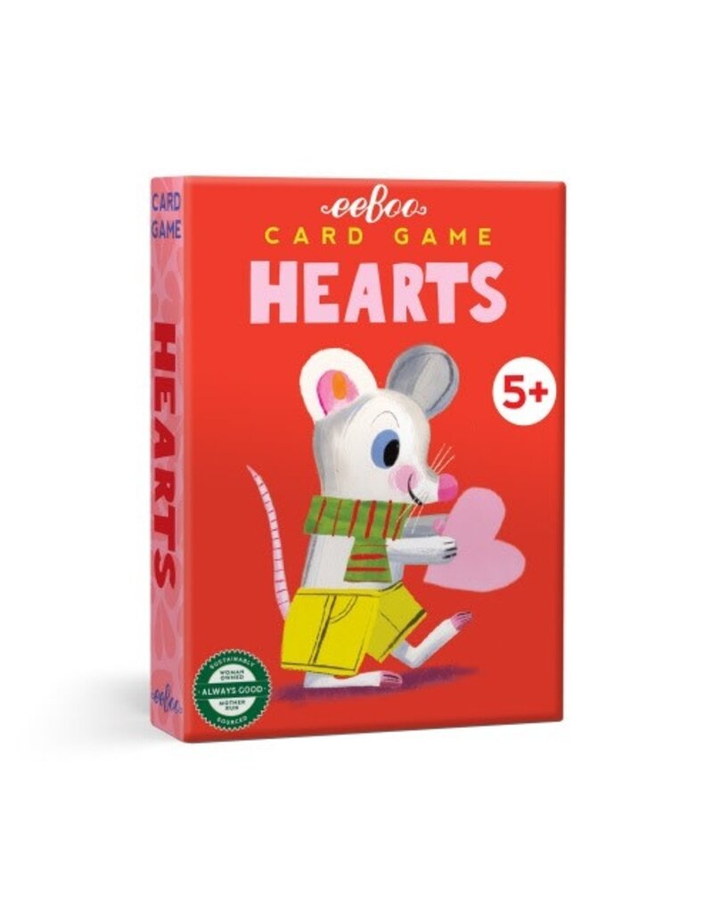 Eeboo Hearts Playing Cards 5y+