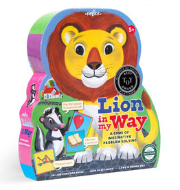 Eeboo Lion in My Way Shaped Game 5y+
