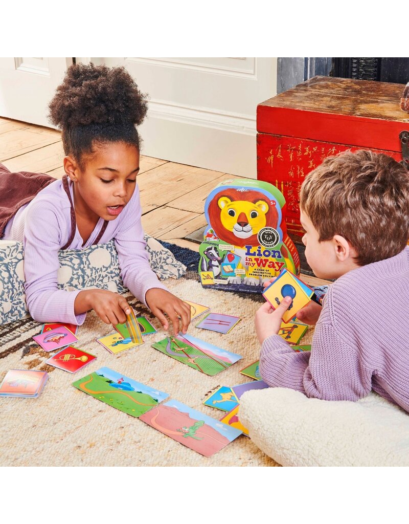 Eeboo Lion in My Way Shaped Game 5y+