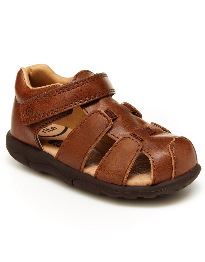 Stride Rite Brown SRTech Archie Sandal