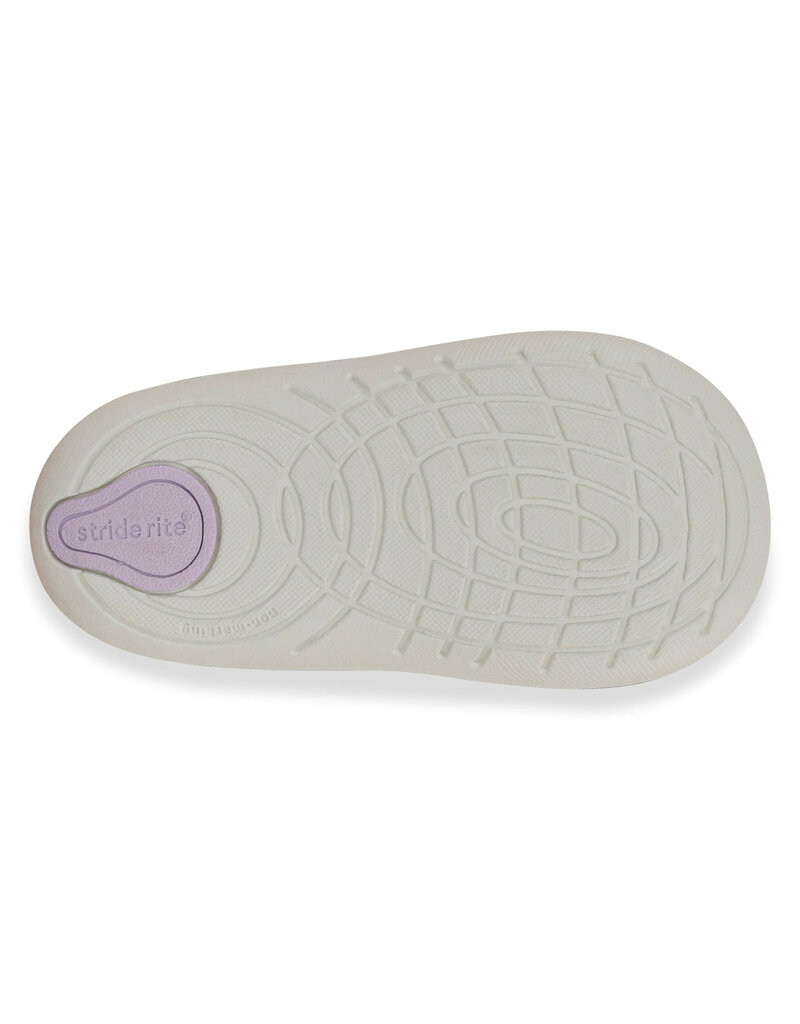 Stride Rite Soft Motion White Waveryly Sneaker, Wide