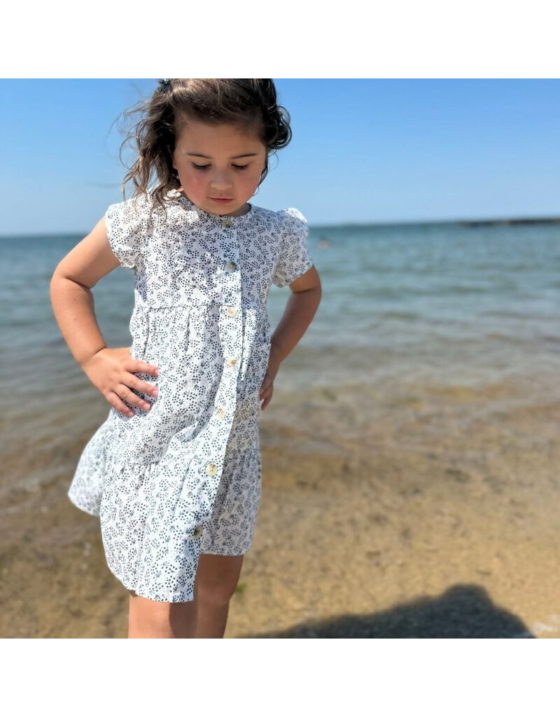 Vignette Navy Spring Avery Dress