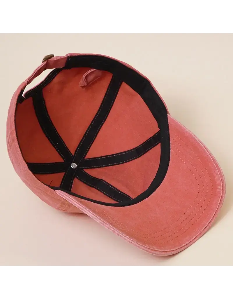 Mama Embroidered Baseball Hat, Navy