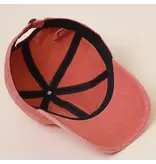 Mama Embroidered Baseball Hat, Pink