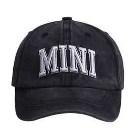 MINI Embroidered Baseball Hat, Black