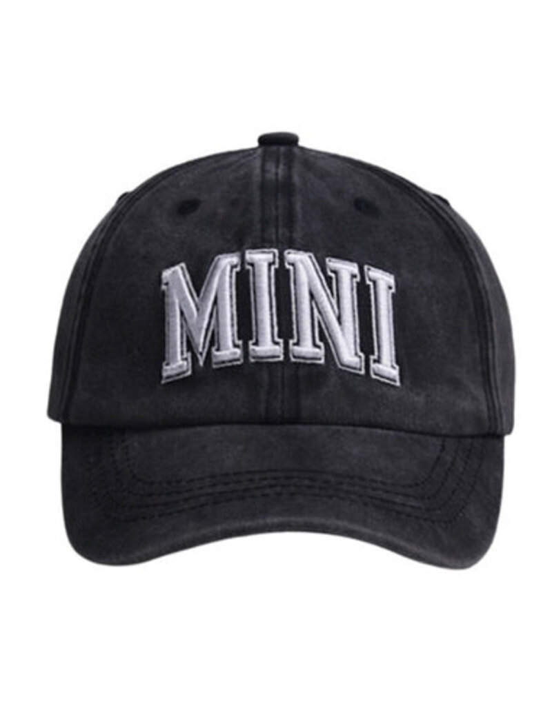 MINI Embroidered Baseball Hat, Black