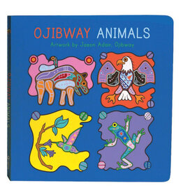 Native Northwest Ojibway Animals Board Book