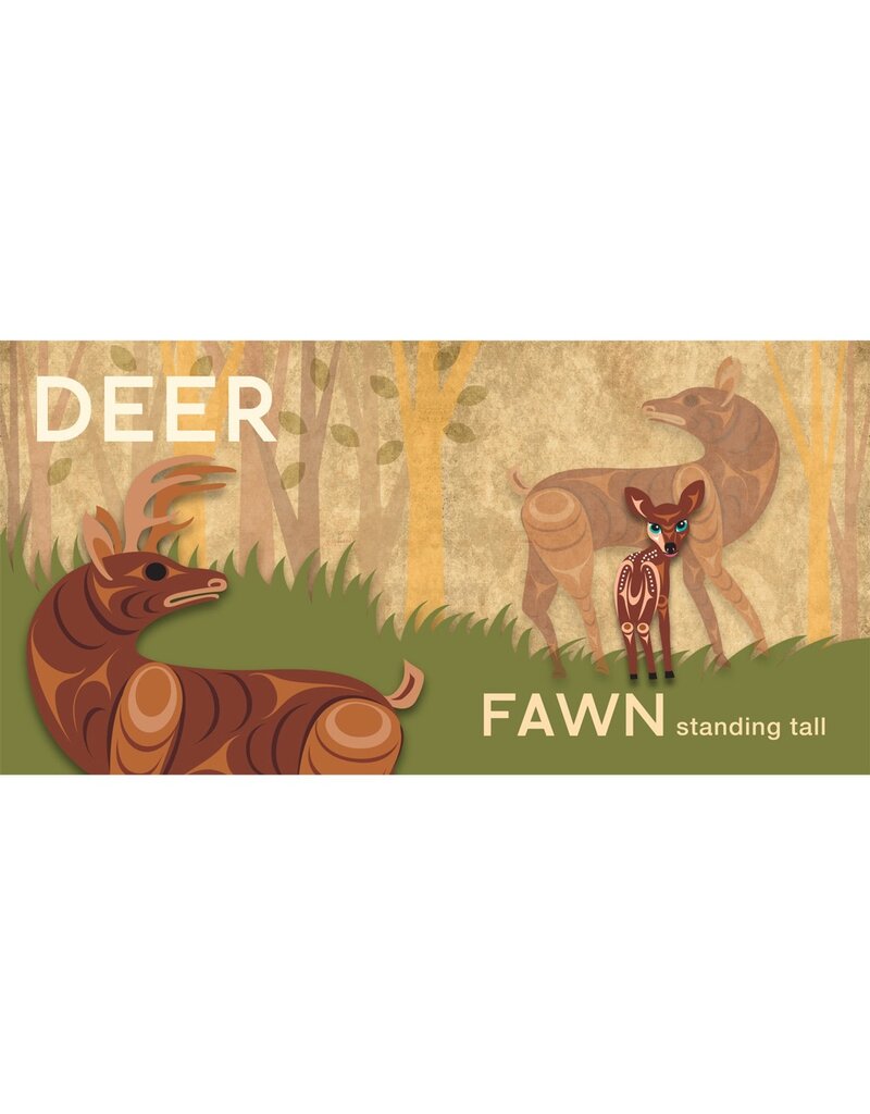 Native Northwest Animals & Their Babies Board Book