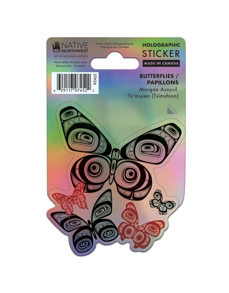 Native Northwest Assorted Holographic Stickers