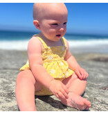 Vignette Dandelion Eyelet Hazel Bubble Romper