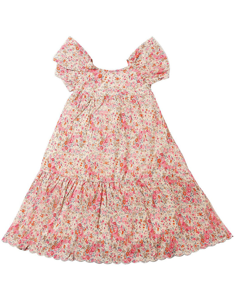 Vignette Pink Floral Joplin Dress
