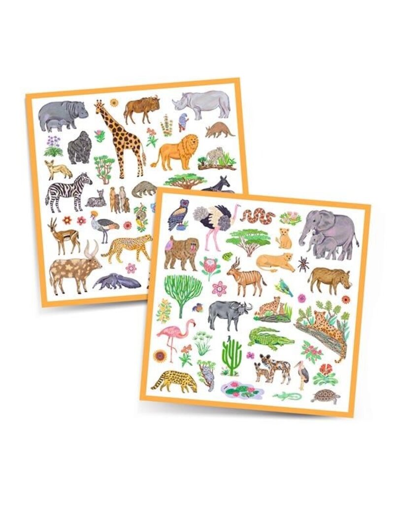 Djeco Stickers - Kenya