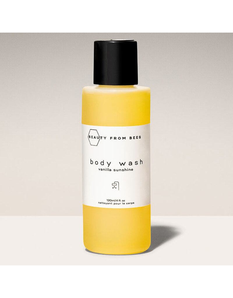 Beauty From Bees Vanilla Sunshine Body Wash 4 fl.oz