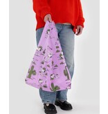 Baggu Peanuts: Pink Spike Reusable Bag